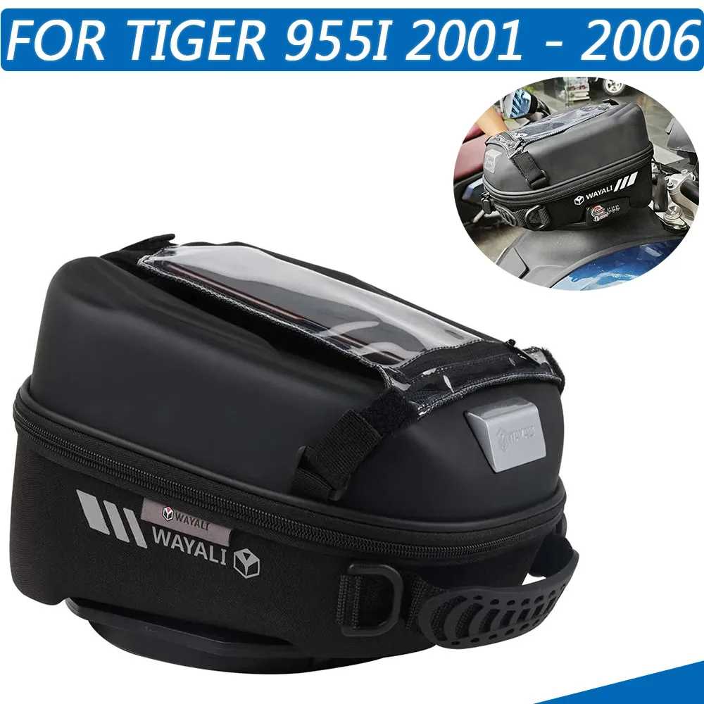 For Tiger 955i Tank Bag 2001 - 2006 2005 2004 2003 2002 Tank Lock Luggage Racing Bag Storage Bag with Touch Pocket
For Tiger 955i Tank Bag 2001 - 2006 2005 2004 2003 2002 Tank Lock Luggage Racing Bag Storage Bag with Touch Pocket