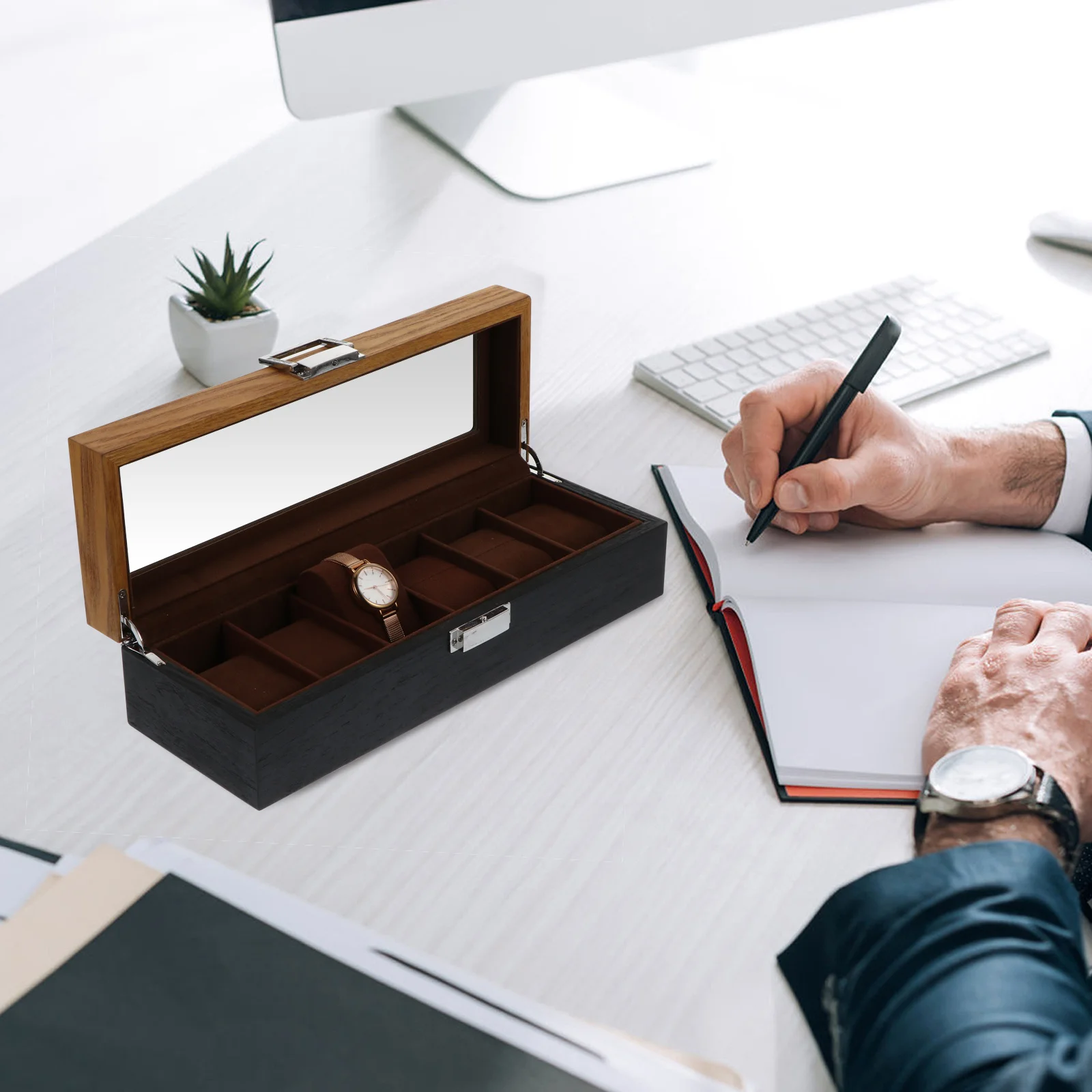 6 Slots Vintage Wooden Watch Box Buckle Organizer Display Case Storage Jewelry Gift Vintage Buckle Watch Box Jewelry Case
6 Slots Vintage Wooden Watch Box Buckle Organizer Display Case Storage Jewelry Gift Vintage Buckle Watch Box Jewelry Case