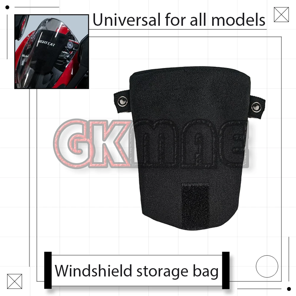 New For Motorcycle Modification Wear-resistant Multi-functional Windshield Storage Bag Travel Bag
New For Motorcycle Modification Wear-resistant Multi-functional Windshield Storage Bag Travel Bag