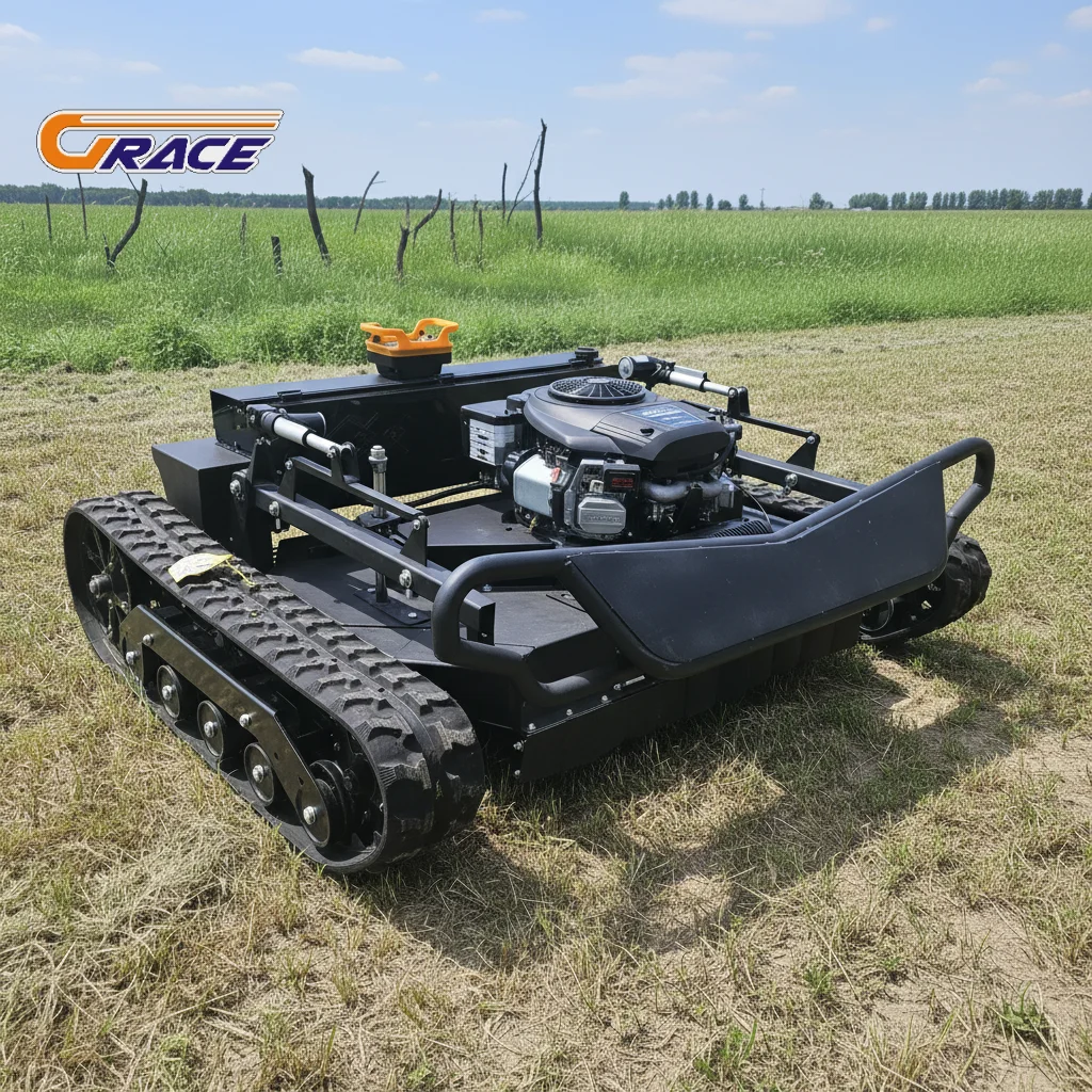 Customize 130cm Remote Control Crawler Mower EPA Gas Lawn Mower Multi Purpose Grass Cutter Quick Delivery
Customize 130cm Remote Control Crawler Mower EPA Gas Lawn Mower Multi Purpose Grass Cutter Quick Delivery