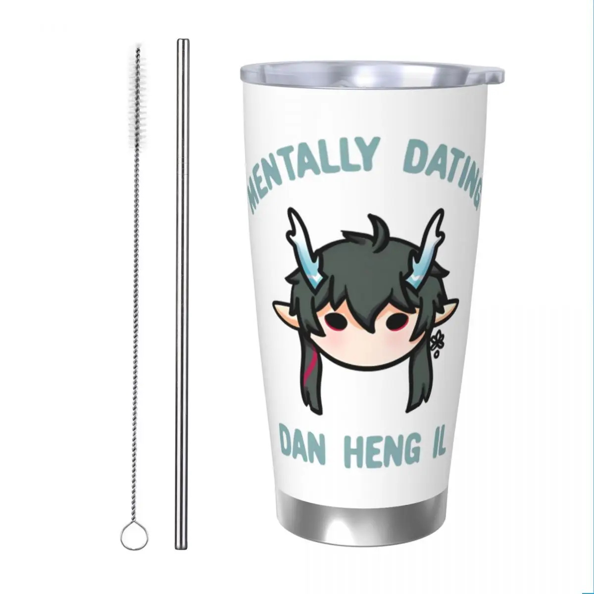 Honkai Star Rail Dan Heng Tumbler, вакуумная Изолированная игра, аниме, кофейные чашки, вакуумная фляжка, автомобильная кружка, искусственная 20 унций
Honkai Star Rail Dan Heng Tumbler, вакуумная Изолированная игра, аниме, кофейные чашки, вакуумная фляжка, автомобильная кружка, искусственная 20 унций