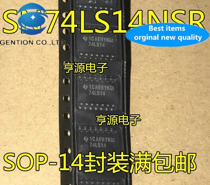 20 шт. 100% оригинальный новый SN74LS14 SN74LS14NSR 74LS14 средний 5,2 мм логический чип SMD SOP-14
20 шт. 100% оригинальный новый SN74LS14 SN74LS14NSR 74LS14 средний 5,2 мм логический чип SMD SOP-14