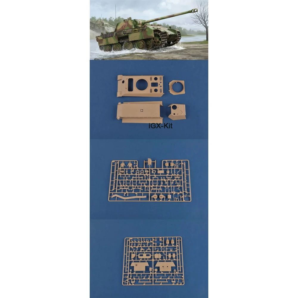Hobbyboss 84552 1/35 Scale Panther G Late Tank Fighting Vehicle Hobby Craft Plastic Model Building Kit
Hobbyboss 84552 1/35 Scale Panther G Late Tank Fighting Vehicle Hobby Craft Plastic Model Building Kit
