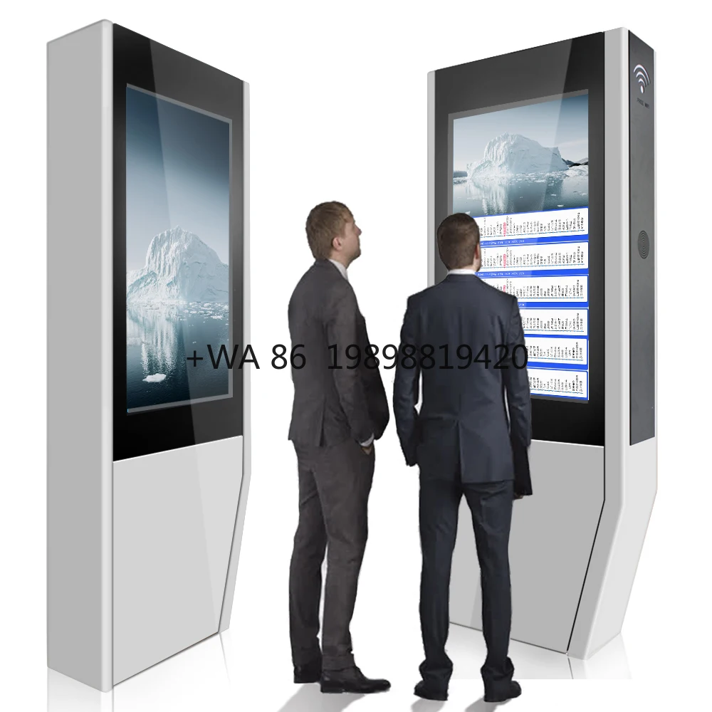 43 55 65 75-дюймовый сенсорный большой цифровой рекламный дисплей ЖК-интерактивный экран Открытый тотем цифровых вывесок
43 55 65 75-дюймовый сенсорный большой цифровой рекламный дисплей ЖК-интерактивный экран Открытый тотем цифровых вывесок