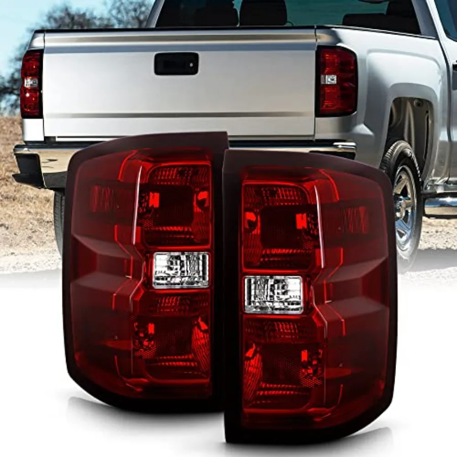 For 2014-2018 Chevy Silverado 1500 15-19 2500HD 3500HD Dark Red Tail Lights Lamp Left+Right Incandescent Type
For 2014-2018 Chevy Silverado 1500 15-19 2500HD 3500HD Dark Red Tail Lights Lamp Left+Right Incandescent Type