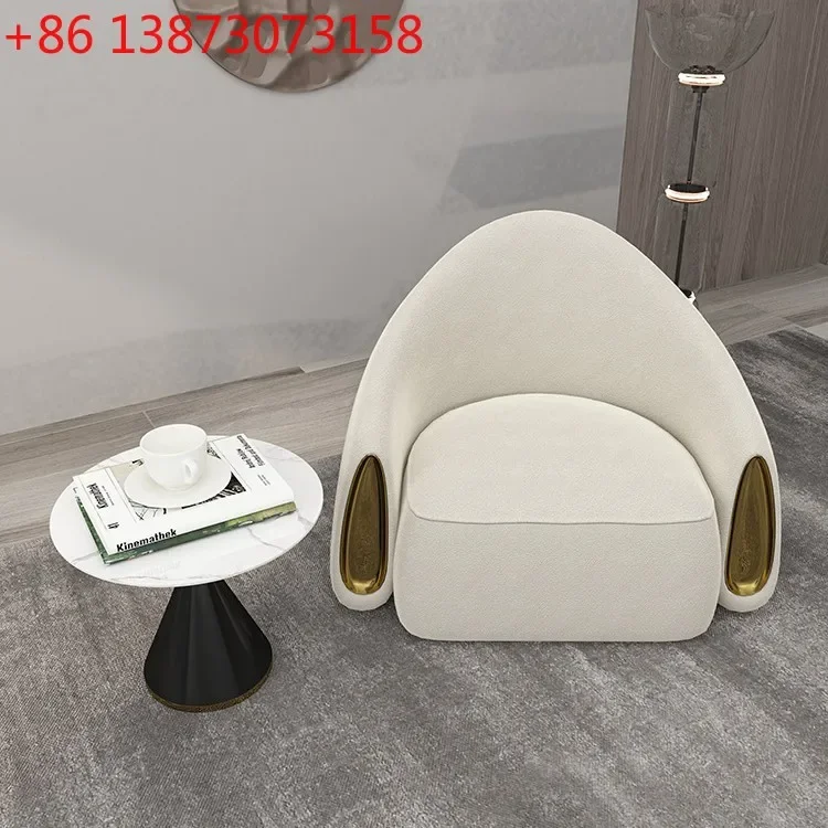 Nordic light luxury special-shaped fabric single sofa beauty salon sitting area reception bedroom balcony lazy sofa chair
Nordic light luxury special-shaped fabric single sofa beauty salon sitting area reception bedroom balcony lazy sofa chair