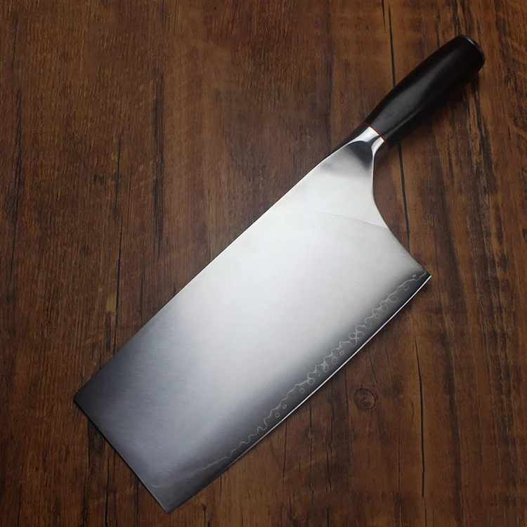 8.3 Inch Chopper Knife 3-layers Clad Steel 10Cr15CoMov Blade Wood Handle Chef Cleaver Slicing Kitchen Knives Meat Poultry Tools
8.3 Inch Chopper Knife 3-layers Clad Steel 10Cr15CoMov Blade Wood Handle Chef Cleaver Slicing Kitchen Knives Meat Poultry Tools