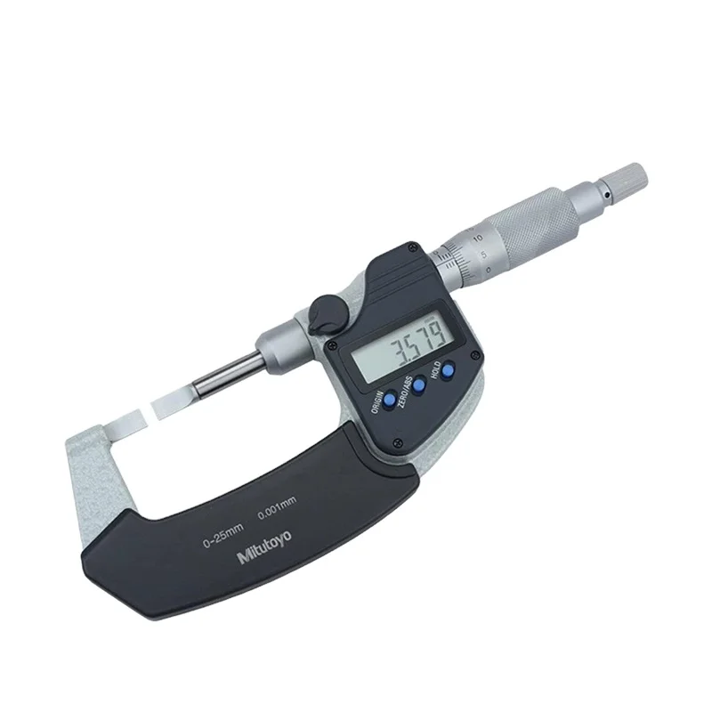 BLM-25MX Digital Blade Micrometer 422-230-30/422-260-30 Non-Rotating Spindle 0-25mm Measuring Range
BLM-25MX Digital Blade Micrometer 422-230-30/422-260-30 Non-Rotating Spindle 0-25mm Measuring Range