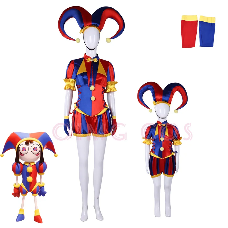 The Amazing Digital Circus Pomni Cosplay Costume Carnival Anime Uniform Halloween Costumes Women Game
The Amazing Digital Circus Pomni Cosplay Costume Carnival Anime Uniform Halloween Costumes Women Game