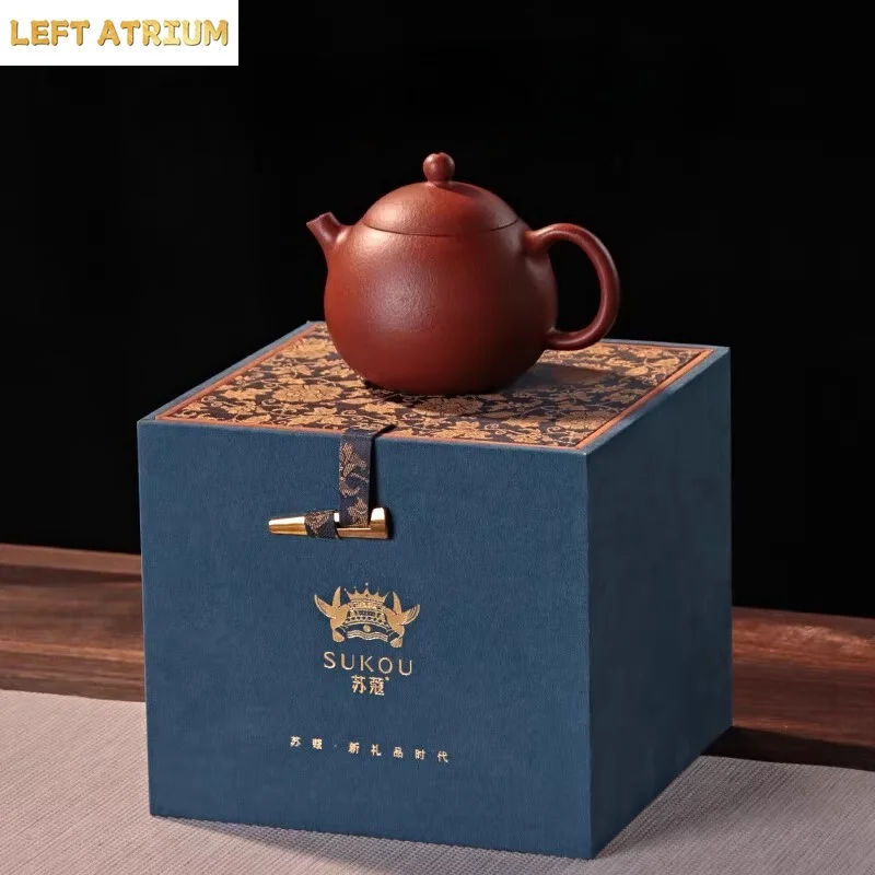 Sukou Yixing raw ore thin tire downhill mud purple clay pot Xishi pot pure handmade kung fu tea set tea holiday gifts
Sukou Yixing raw ore thin tire downhill mud purple clay pot Xishi pot pure handmade kung fu tea set tea holiday gifts