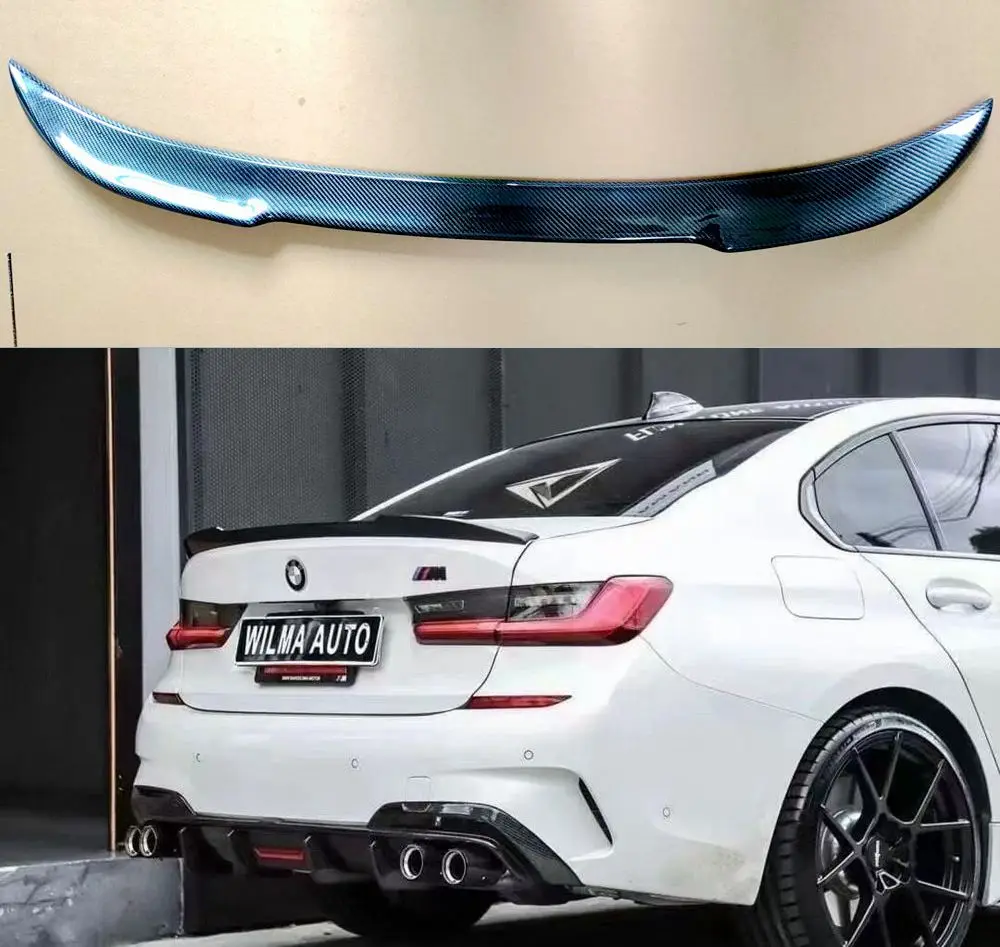 Rear Trunk Spoiler Wing Lip Carbon Fiber for BMW 3 Series G20 G21 Standard M Sport 2019 - 2022 Rear Trunk Boot Lip Wing Spoiler
Rear Trunk Spoiler Wing Lip Carbon Fiber for BMW 3 Series G20 G21 Standard M Sport 2019 - 2022 Rear Trunk Boot Lip Wing Spoiler