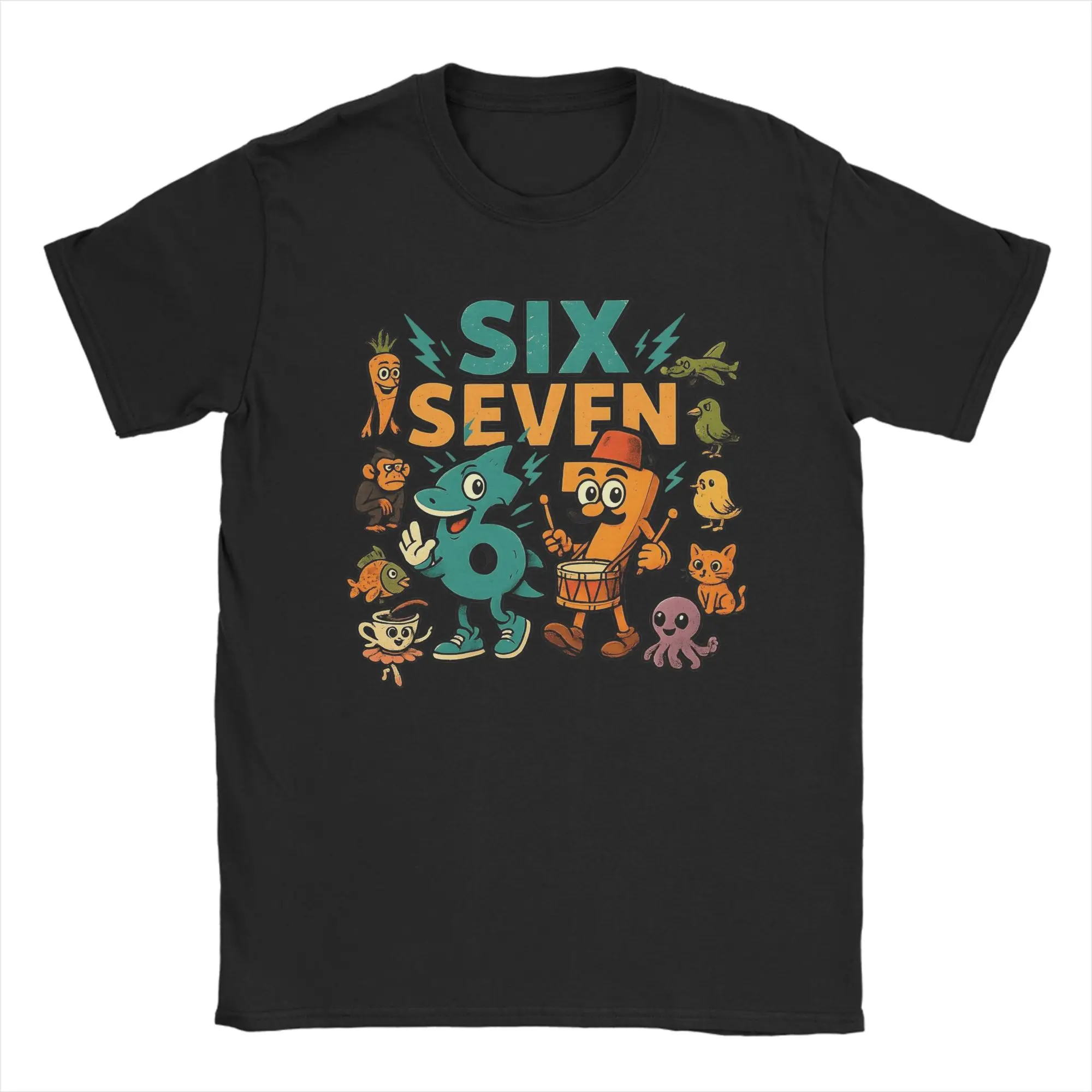67 Six Seven 6 7 Funny Italian Brainrot T-Shirts Men Humorous Cotton Tee Shirt Round Collar Short Sleeve T Shirts Party Clothes
67 Six Seven 6 7 Funny Italian Brainrot T-Shirts Men Humorous Cotton Tee Shirt Round Collar Short Sleeve T Shirts Party Clothes