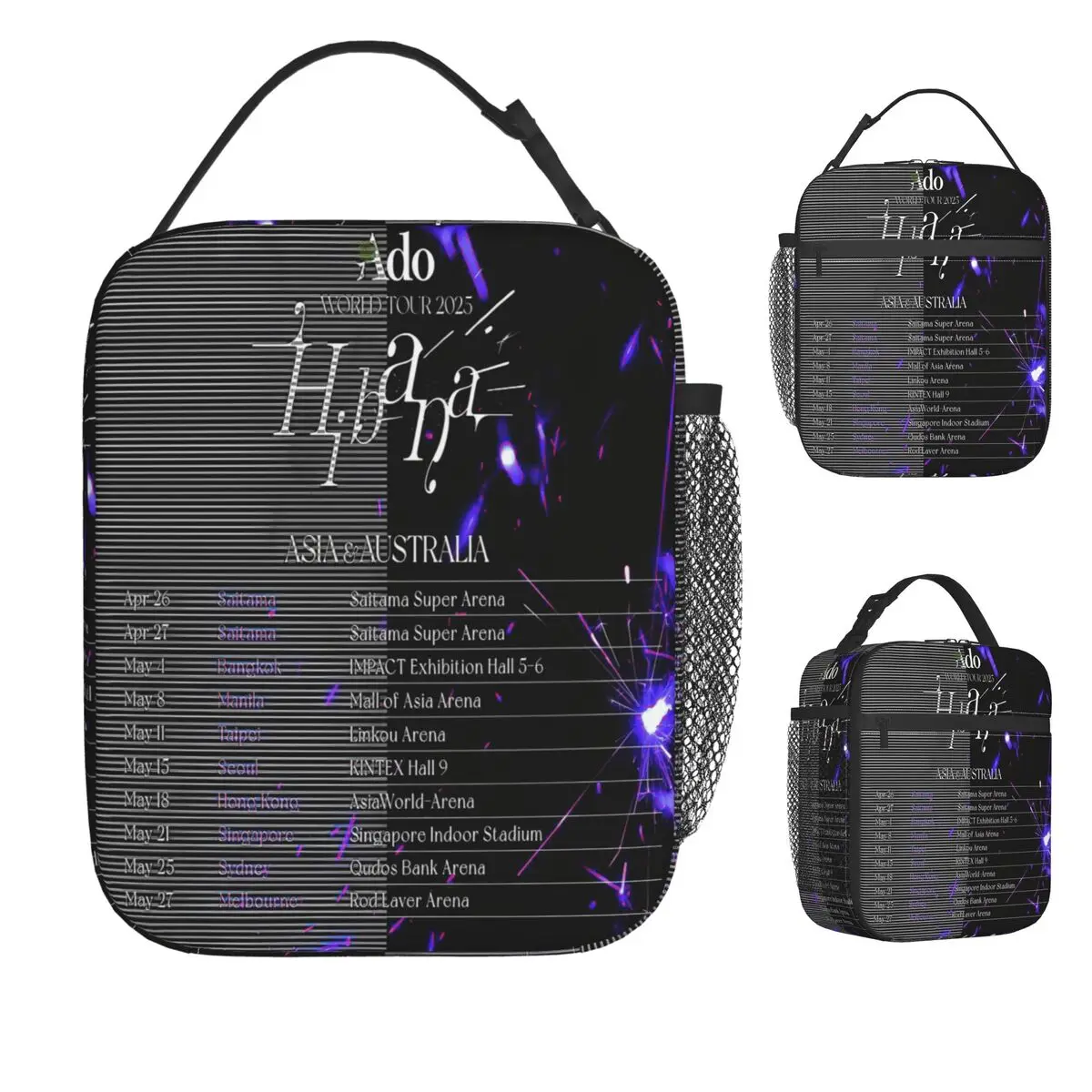 Ado Wish Tour Japan Singer Lunch Bag Ado Hibana World Tour 2025 Школьный ланч-бокс для девочек Термальные сумки для обеда Оксфордская сумка-холодильник
Ado Wish Tour Japan Singer Lunch Bag Ado Hibana World Tour 2025 Школьный ланч-бокс для девочек Термальные сумки для обеда Оксфордская сумка-холодильник