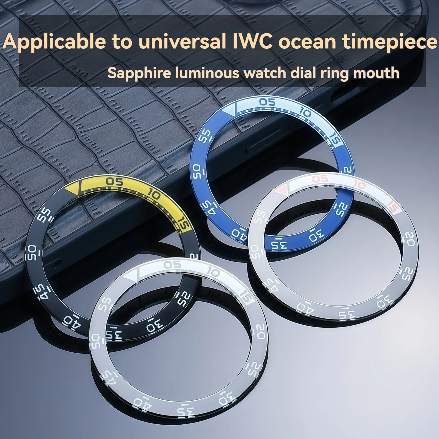 For IWC Aquatimer Chronograph Mechanical Watch - Premium Sapphire Luminous Bezel Ring Dedicated Scale Ring Accessory
For IWC Aquatimer Chronograph Mechanical Watch - Premium Sapphire Luminous Bezel Ring Dedicated Scale Ring Accessory