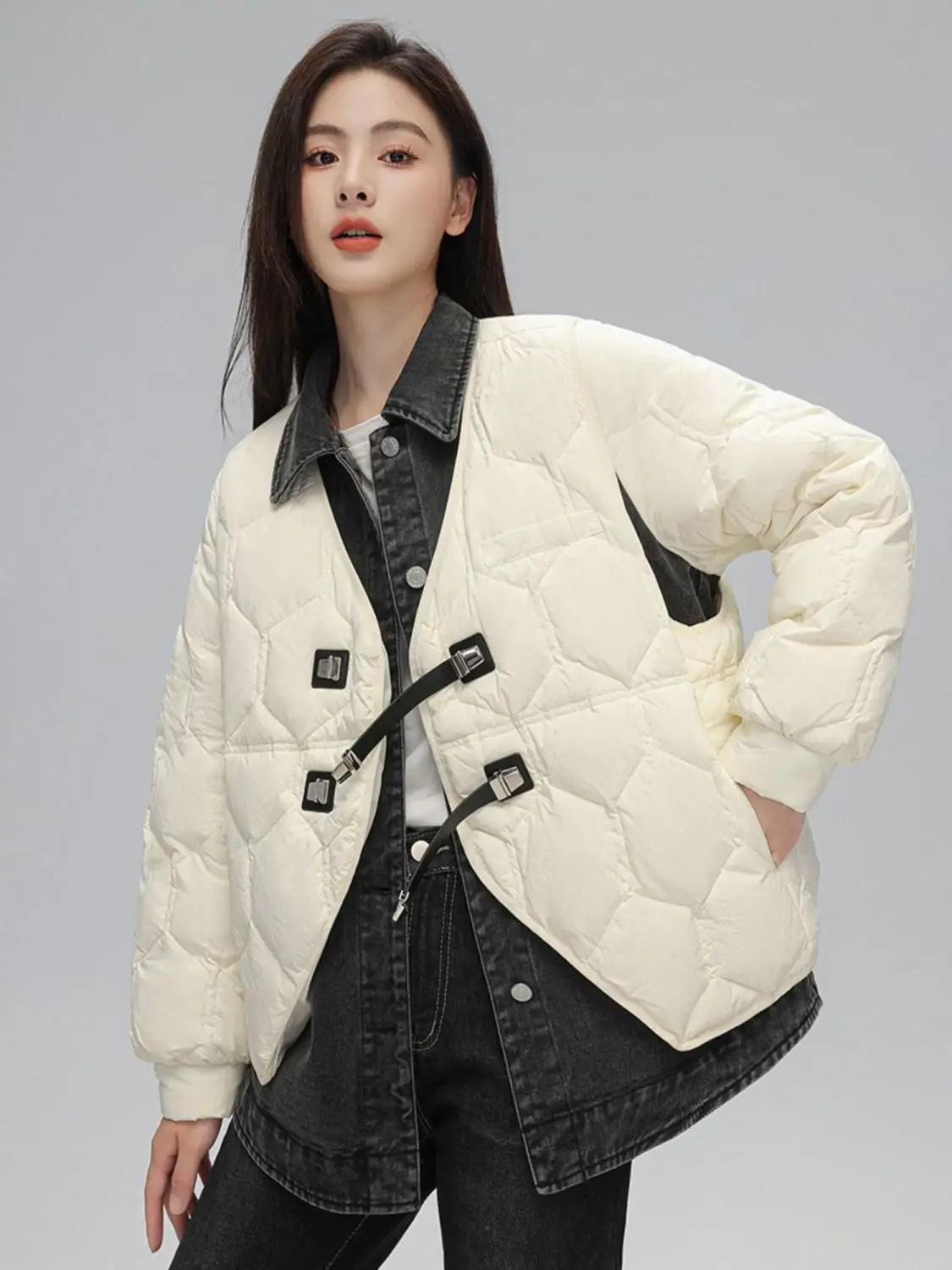 Korea Two Piece Set Removable Winter Coats With Women Cardigans Retro Clothes Outerwear Blazer Jackets Female Warm Denim Vest
Korea Two Piece Set Removable Winter Coats With Women Cardigans Retro Clothes Outerwear Blazer Jackets Female Warm Denim Vest