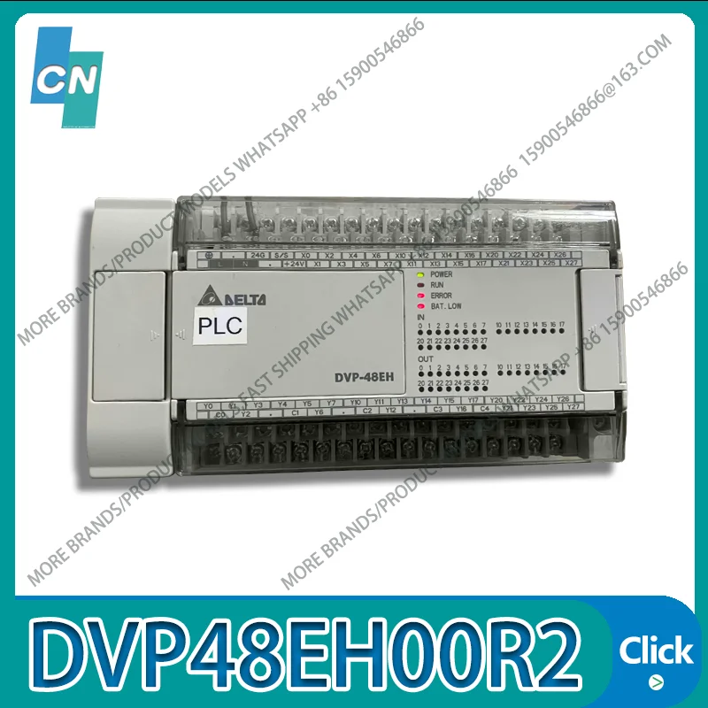 DVP48EH00R2 PLC Programmable Controller Second-hand Original appearance intact Functional tested ok Fast Shipping
DVP48EH00R2 PLC Programmable Controller Second-hand Original appearance intact Functional tested ok Fast Shipping