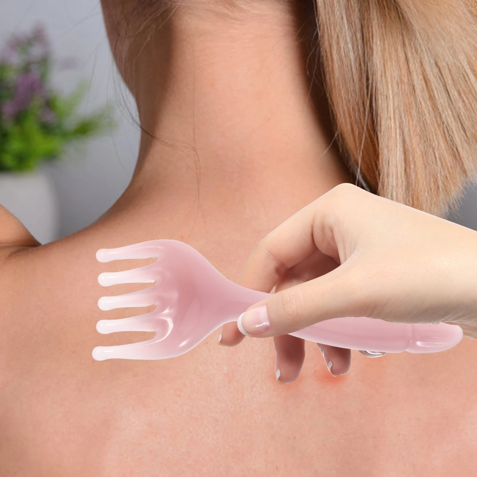 2Pcs Ergonomic Scalp Massager Tool Resin Gua Sha Comb for Hair Relaxation Portable Handheld Massage Scalp Massager Tool
2Pcs Ergonomic Scalp Massager Tool Resin Gua Sha Comb for Hair Relaxation Portable Handheld Massage Scalp Massager Tool