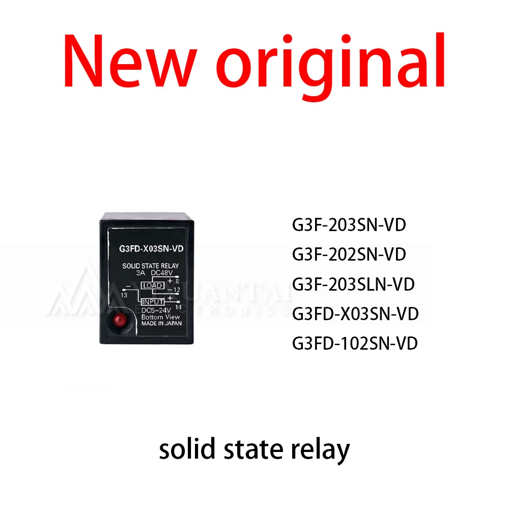 1Pcs/Lot New original G3F-203SN-VD G3F-202SN-VD G3F-203SLN-VD G3FD-X03SN-VD G3FD-102SN-VD solid state relay
1Pcs/Lot New original G3F-203SN-VD G3F-202SN-VD G3F-203SLN-VD G3FD-X03SN-VD G3FD-102SN-VD solid state relay