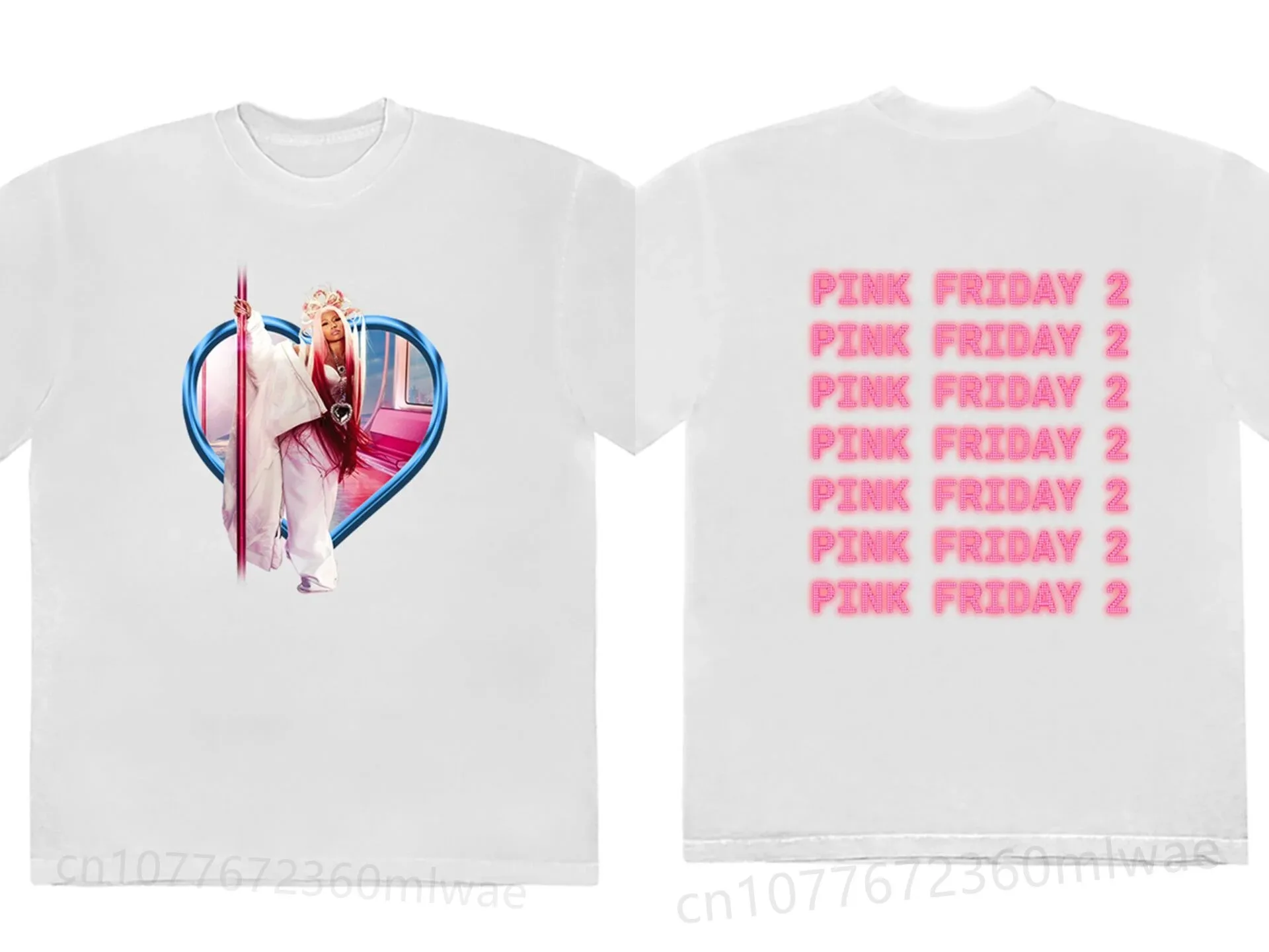 Unisex Nicki Minaj Pink Friday 2 Peripheral Graphic T-shirt Men Women Hip Hop Short Sleeve T-shirt Street Fashion Gift Tees Tops
Unisex Nicki Minaj Pink Friday 2 Peripheral Graphic T-shirt Men Women Hip Hop Short Sleeve T-shirt Street Fashion Gift Tees Tops