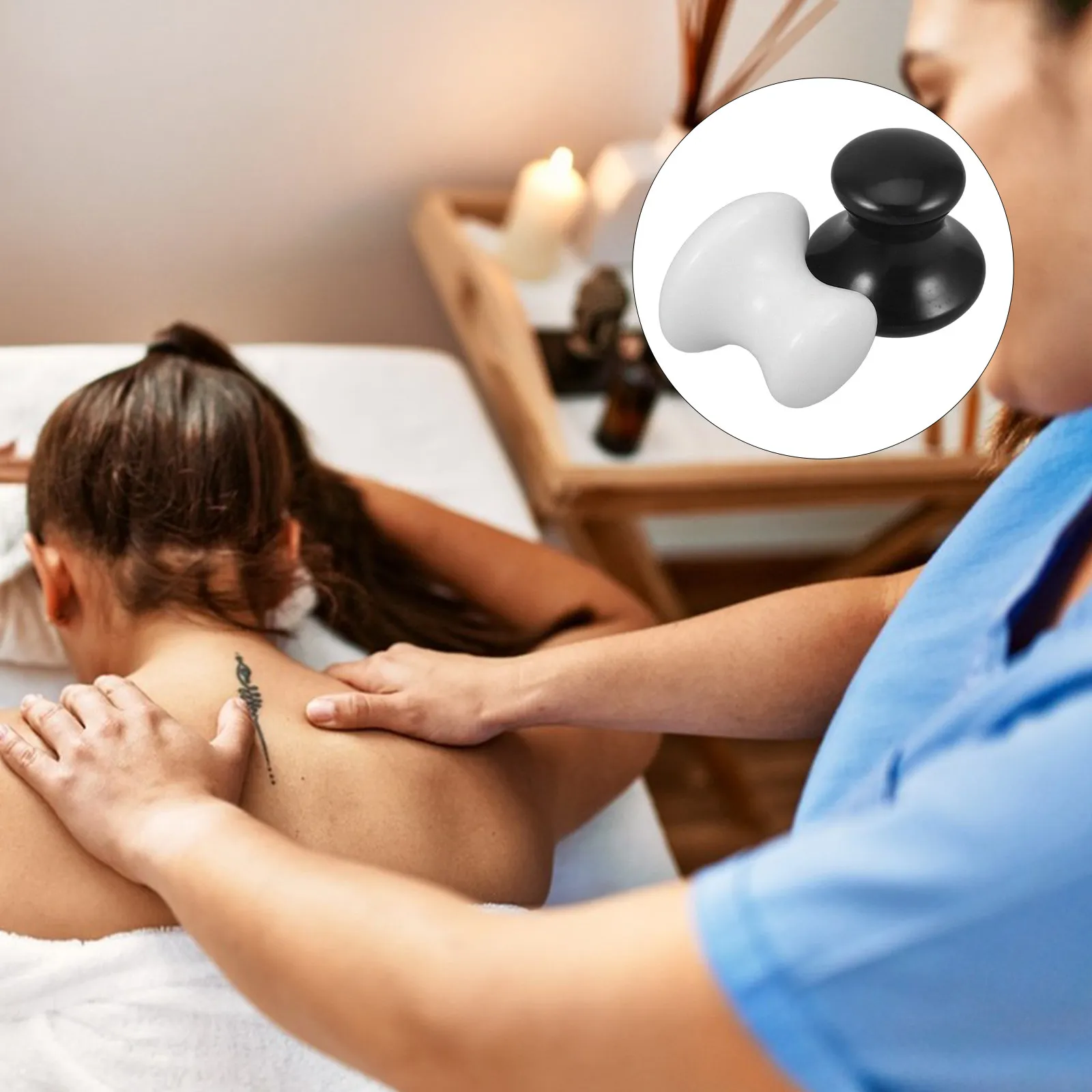 2Pcs Natural Stone Mushroom Gua Sha Tools Facial Massage Stones Muscle Soreness Relief Circulation Promoting Handheld Massage
2Pcs Natural Stone Mushroom Gua Sha Tools Facial Massage Stones Muscle Soreness Relief Circulation Promoting Handheld Massage