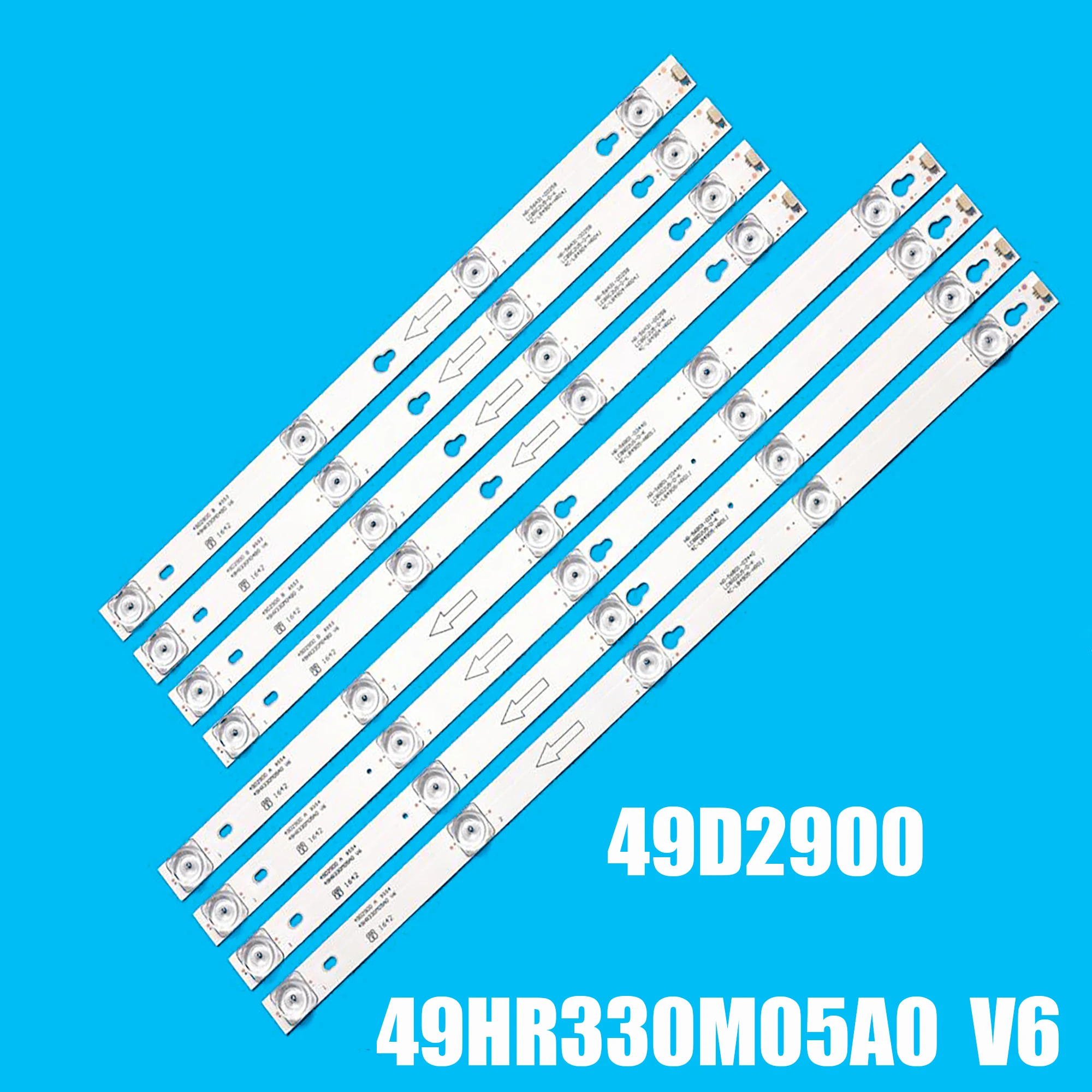 8kit LED Backlight strip TOT_49_D2900 U49P6066 for 49L2600 L49S4900 49U7800 49P2US 49L2900 49D2900 49S405 49S403
8kit LED Backlight strip TOT_49_D2900 U49P6066 for 49L2600 L49S4900 49U7800 49P2US 49L2900 49D2900 49S405 49S403
