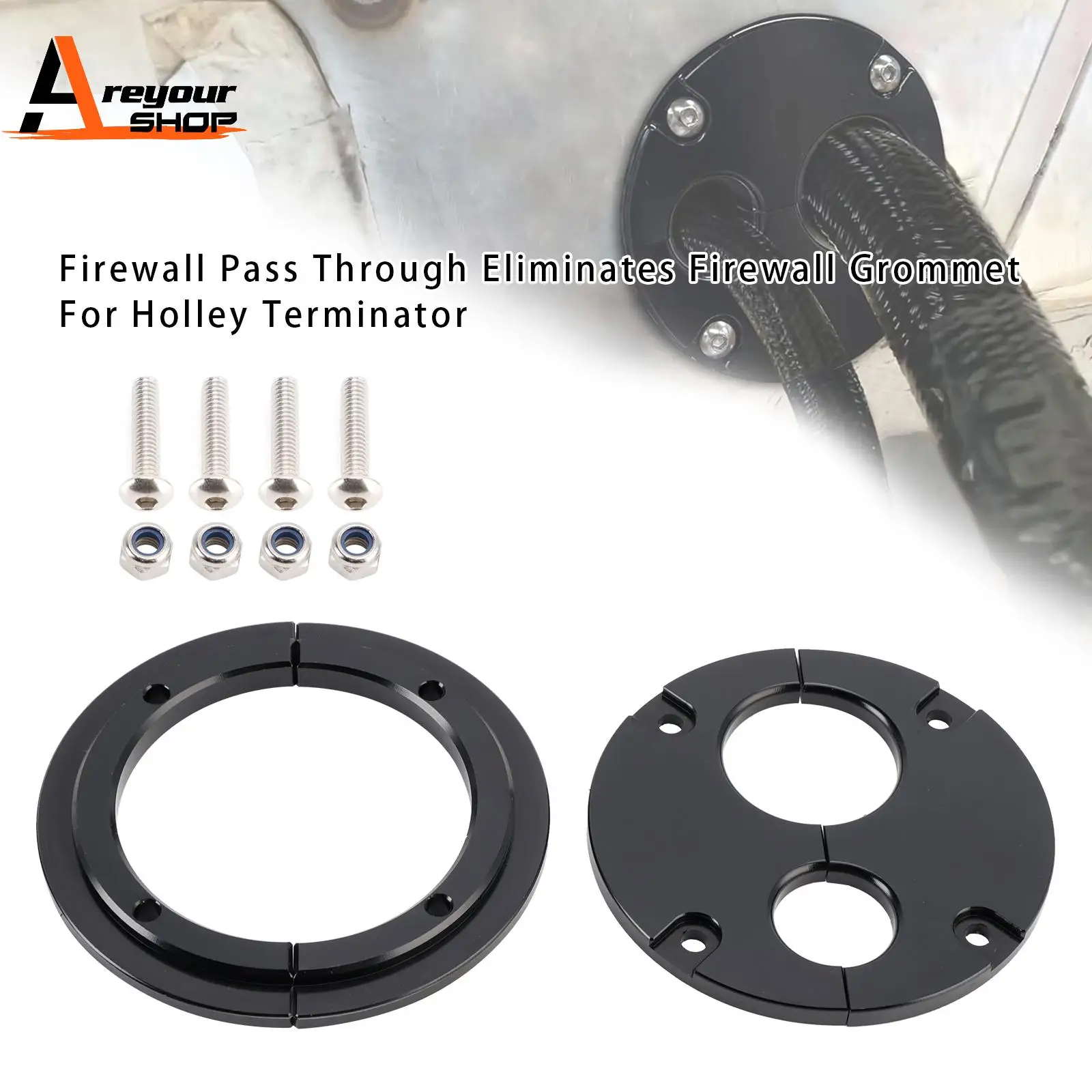 Firewall Pass Through Eliminates Firewall Grommet for Holley Terminator x Max
Firewall Pass Through Eliminates Firewall Grommet for Holley Terminator x Max