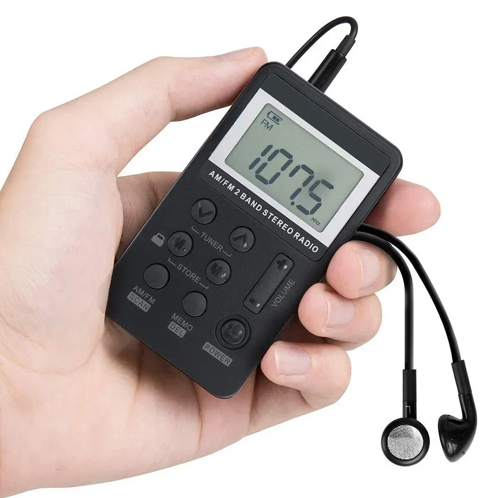 AM FM Portable Radio Earphone Stereo Sound Compact Radios Player For Rechargeable With Stereo Senior Home Running
AM FM Portable Radio Earphone Stereo Sound Compact Radios Player For Rechargeable With Stereo Senior Home Running