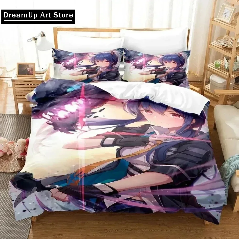 3D Print Anime Game Arknights Bedding Set Cute Quilt Cover Bed Cover With Pillowcase Twin Single Queen King Size Boys Adult Home
3D Print Anime Game Arknights Bedding Set Cute Quilt Cover Bed Cover With Pillowcase Twin Single Queen King Size Boys Adult Home