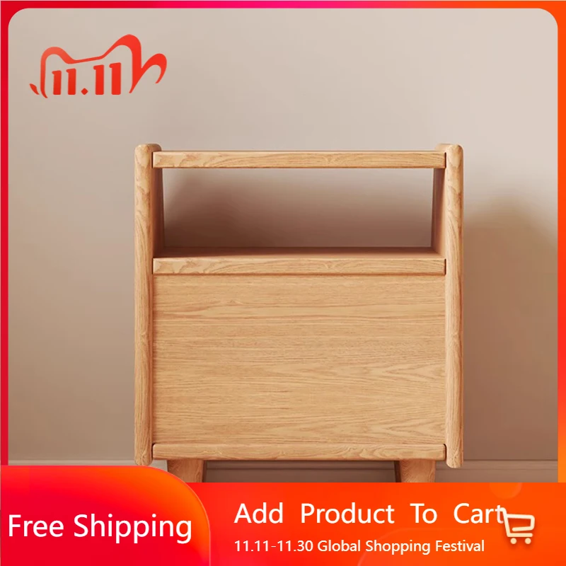 Wood Bedroom Bedside Table Mobile Cabinets Drawers Luxury Storage Organizer Nightstand Decor Mesitas De Noche Home Furniture
Wood Bedroom Bedside Table Mobile Cabinets Drawers Luxury Storage Organizer Nightstand Decor Mesitas De Noche Home Furniture