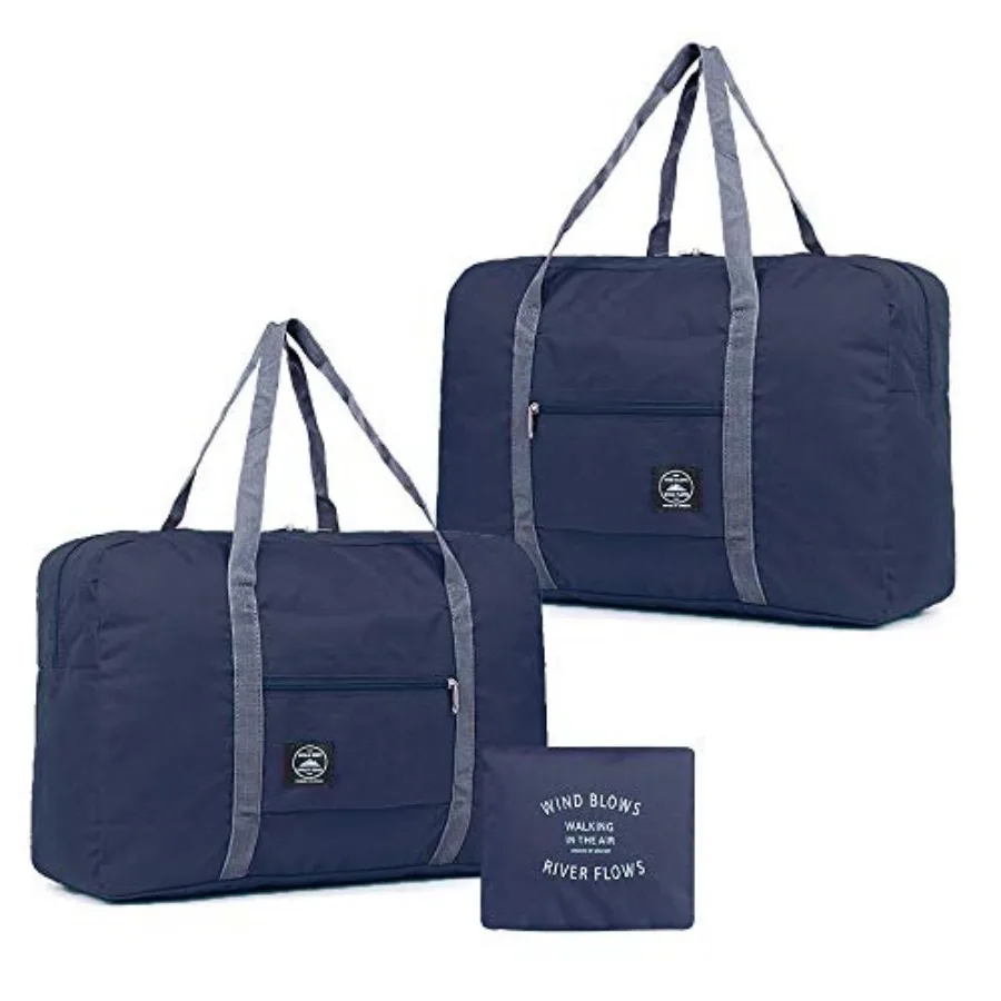 2 Pack Foldable Travel Duffel Bag, Lightweight Carry On Luggage Bag for Women and Men, Waterproof Multipurpose Sport Duffle for
2 Pack Foldable Travel Duffel Bag, Lightweight Carry On Luggage Bag for Women and Men, Waterproof Multipurpose Sport Duffle for