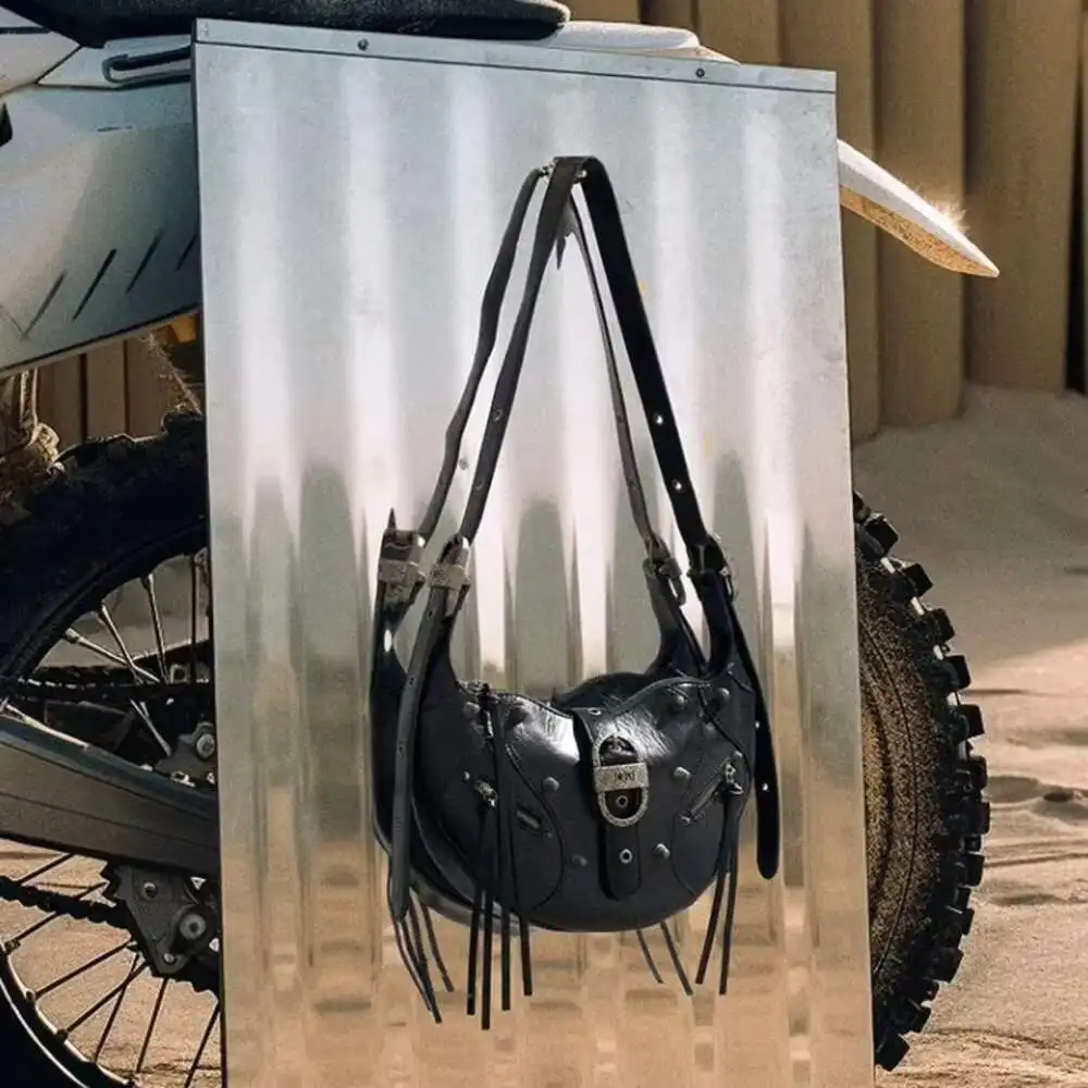 2025 New Leather Bullhorn Pudding Motorcycle One Shoulder Crossbody Underarm Bag Versatile Femme Sac сумки женские брендовые
2025 New Leather Bullhorn Pudding Motorcycle One Shoulder Crossbody Underarm Bag Versatile Femme Sac сумки женские брендовые