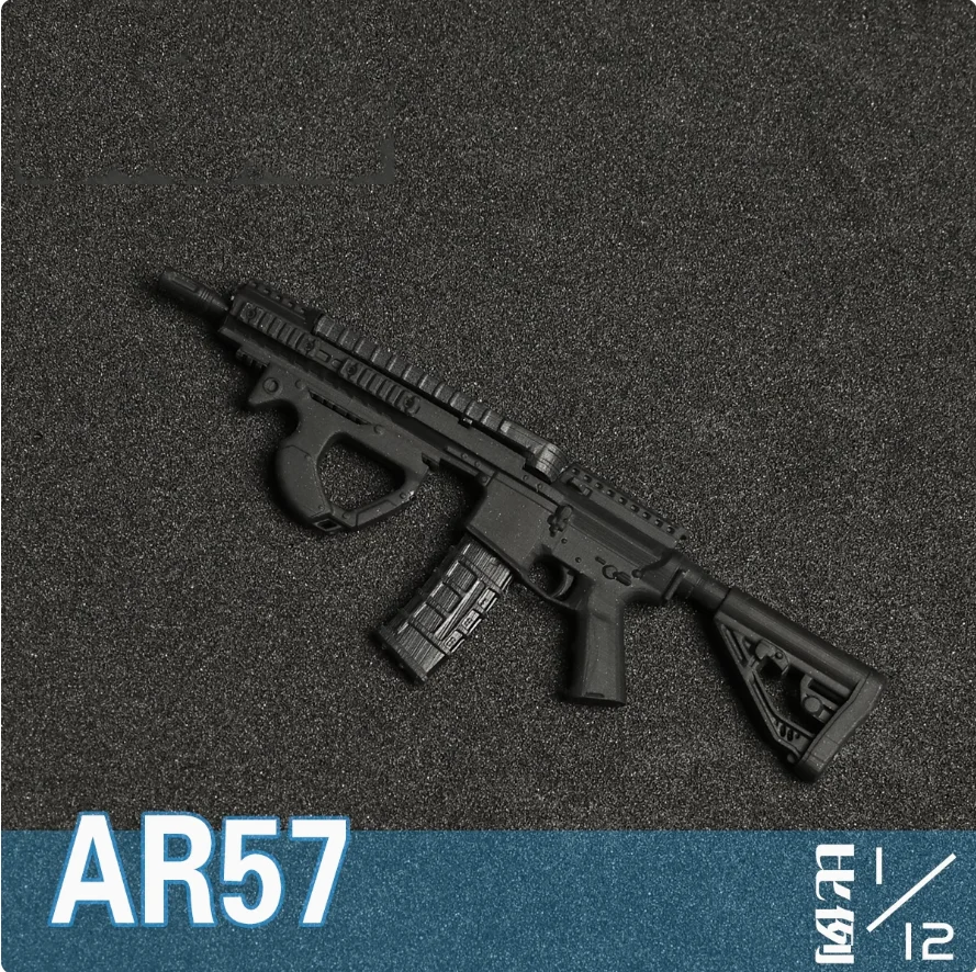AR57 1/12 Soldier Scene Accessories Weapon Props Model Toy For 6'' Action Figure Doll Body In Stock
AR57 1/12 Soldier Scene Accessories Weapon Props Model Toy For 6'' Action Figure Doll Body In Stock