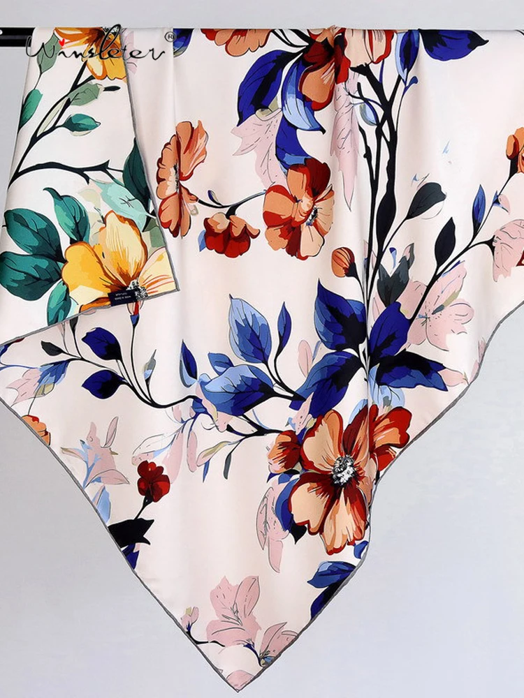 Winsleter-Women 18MM 100%Real Silk Elegant Scarf, 88*88CM Double-sided Print, Mom Gifts Vintage Kerchief, 2026 Spring A63216CC
Winsleter-Women 18MM 100%Real Silk Elegant Scarf, 88*88CM Double-sided Print, Mom Gifts Vintage Kerchief, 2026 Spring A63216CC