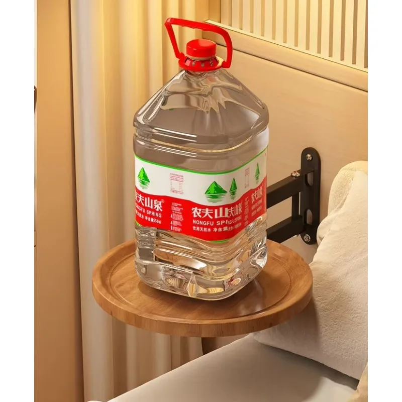 Solid wood bedside wall rack 180 ° rotating laminate, foldable, bedroom snack small storage rack
Solid wood bedside wall rack 180 ° rotating laminate, foldable, bedroom snack small storage rack