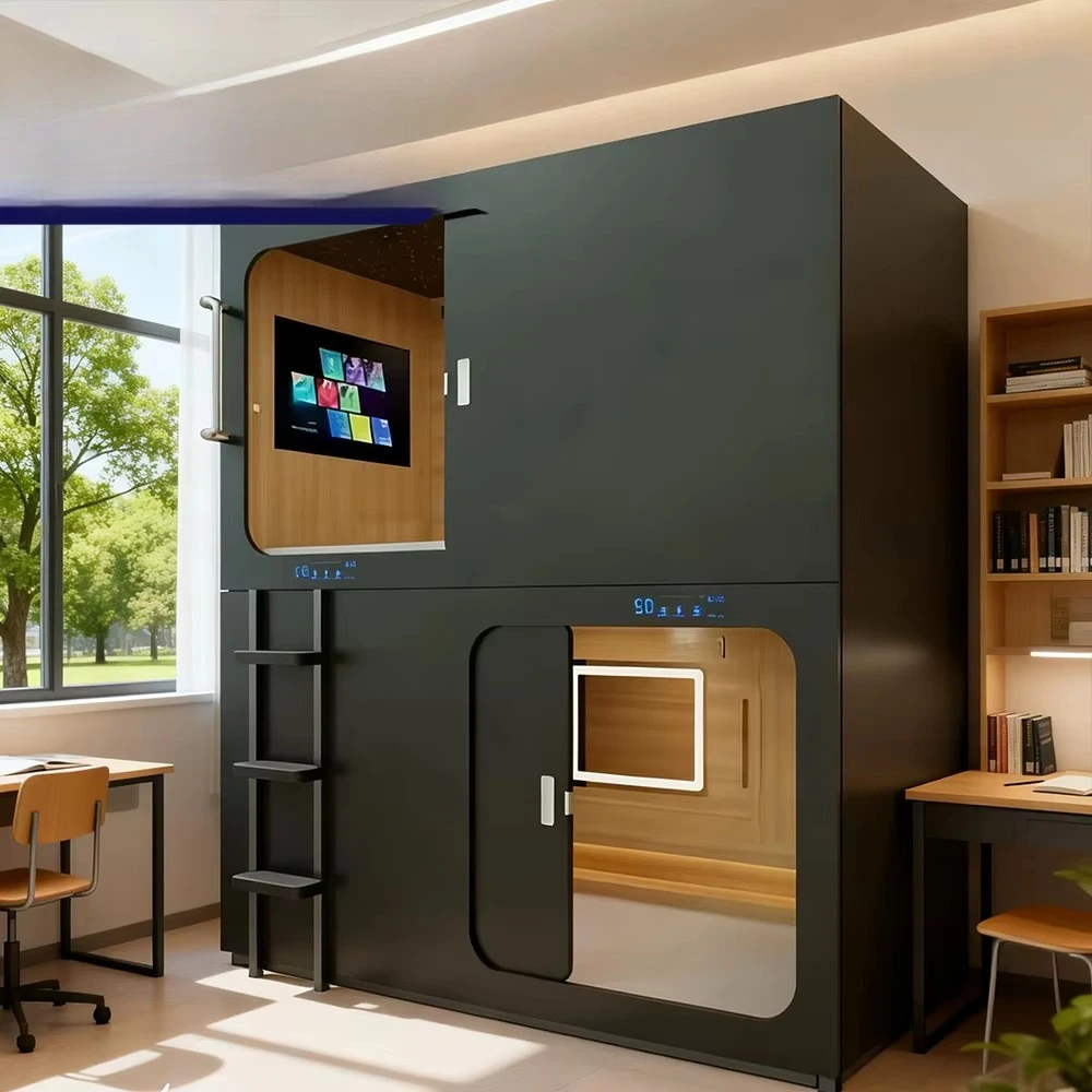 Современная капсульная кровать-хостел JC: двухместная, звукоизолированная, модульная, из экологичной ткани, прочная, для спальни, спальная кабина
Современная капсульная кровать-хостел JC: двухместная, звукоизолированная, модульная, из экологичной ткани, прочная, для спальни, спальная кабина
