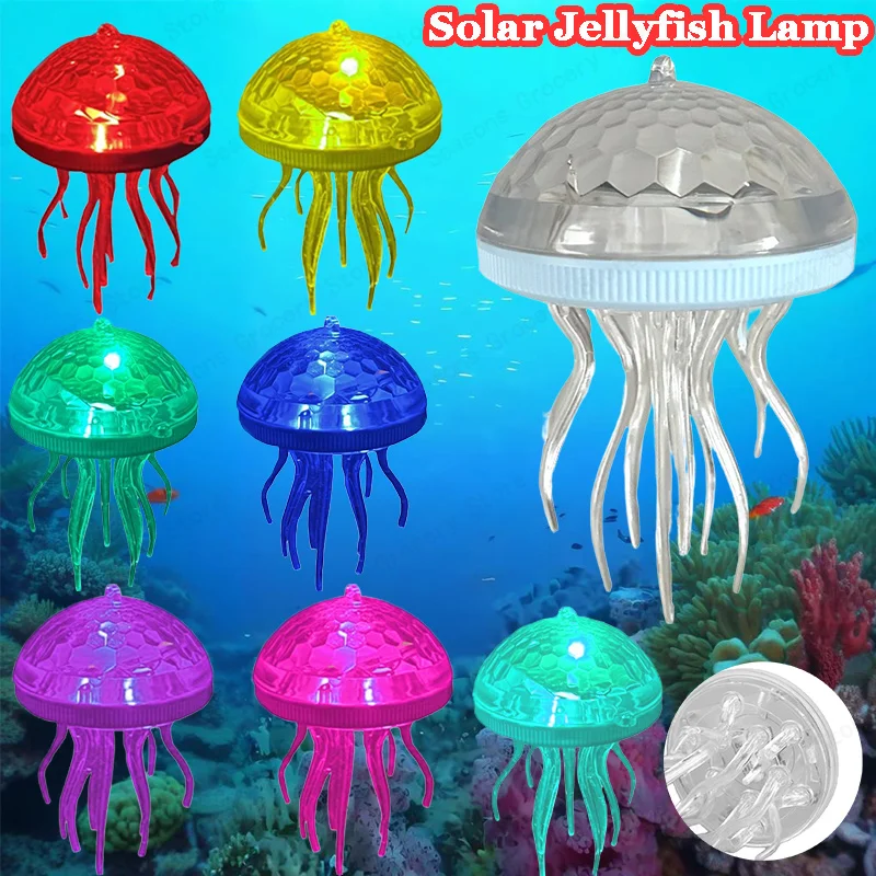 Solar Powered Jellyfish Floating Light RGB Dynamic Color Changing Waterproof Hanging Lamp for Pool Party Yard Decoration
Solar Powered Jellyfish Floating Light RGB Dynamic Color Changing Waterproof Hanging Lamp for Pool Party Yard Decoration