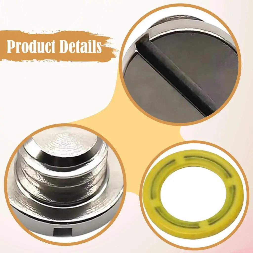 5 Sets Marine Lower Unit Oil Drain Plug Kit 79953Q04 Easily Install 18-2244 Spare Part High Performance Professional Replacing
5 Sets Marine Lower Unit Oil Drain Plug Kit 79953Q04 Easily Install 18-2244 Spare Part High Performance Professional Replacing