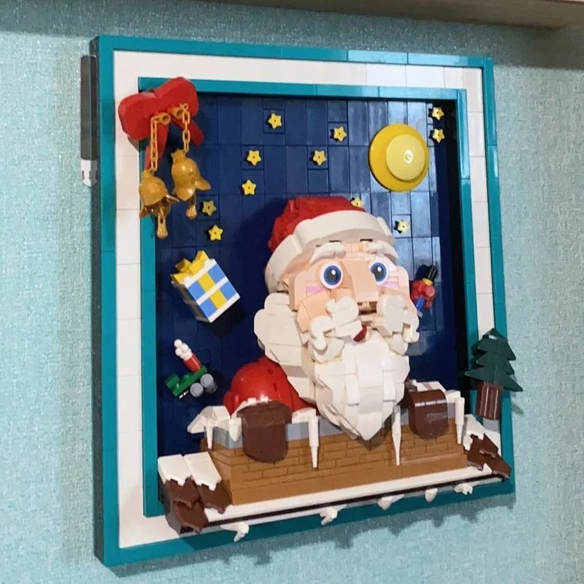 1079 Pieces Bagged Christmas Photo Frame Building Blocks, Unisex Holiday Gift Construction Toy for Kids christmas gifts
1079 Pieces Bagged Christmas Photo Frame Building Blocks, Unisex Holiday Gift Construction Toy for Kids christmas gifts