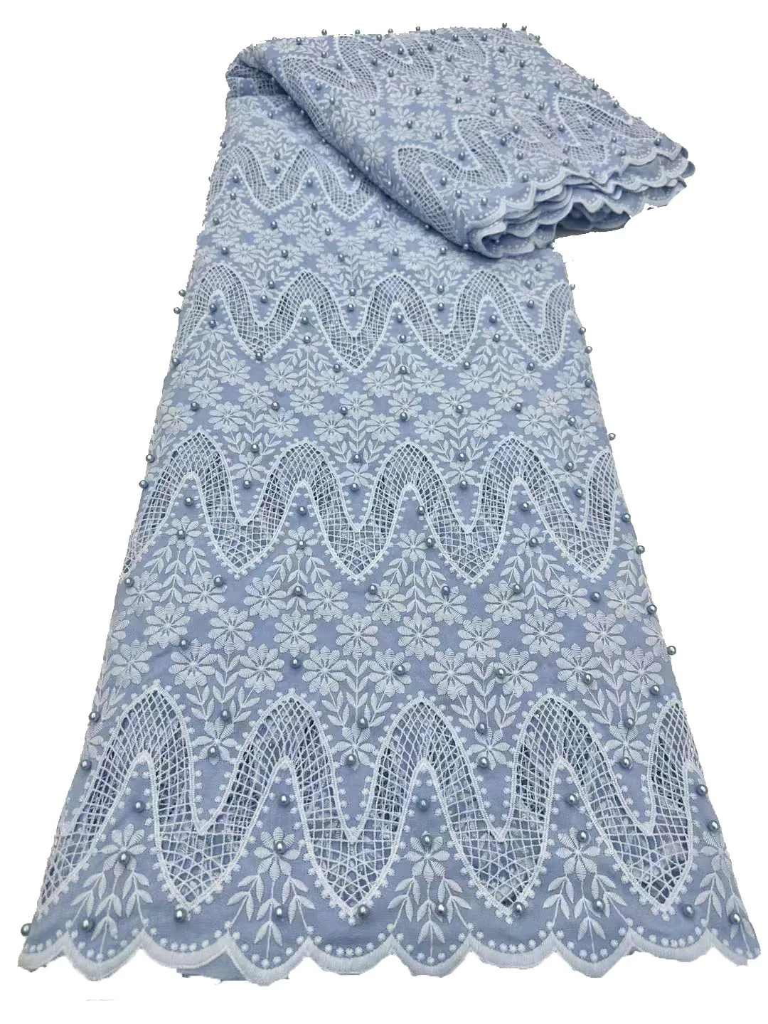 2023 new exquisite beaded lace embroidered floral fabric, French high-end fashion luxury dress, good quality and price
2023 new exquisite beaded lace embroidered floral fabric, French high-end fashion luxury dress, good quality and price
