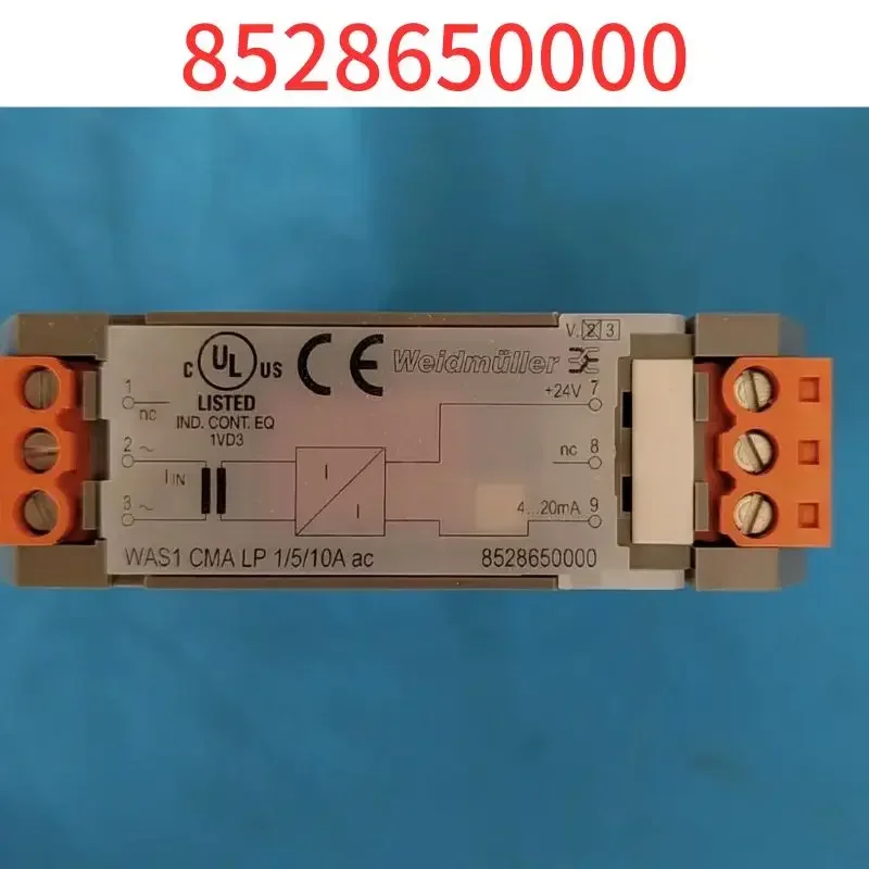 Совершенно новый изолирующий преобразователь сигнала переменного тока WAS1 CMA LP1/5/10A 8528650000
Совершенно новый изолирующий преобразователь сигнала переменного тока WAS1 CMA LP1/5/10A 8528650000