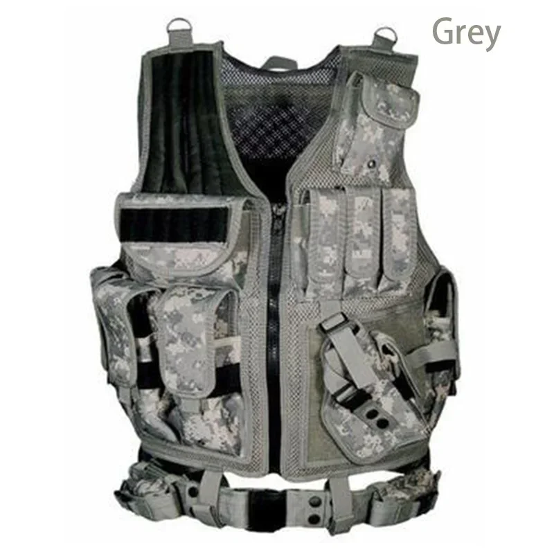 Nylon Tactical Vest Body Armor Hunting Carrier Airsoft Accessories Combat MOLLE Camo Military Army Vest CS Game Jungle Equipment
Nylon Tactical Vest Body Armor Hunting Carrier Airsoft Accessories Combat MOLLE Camo Military Army Vest CS Game Jungle Equipment