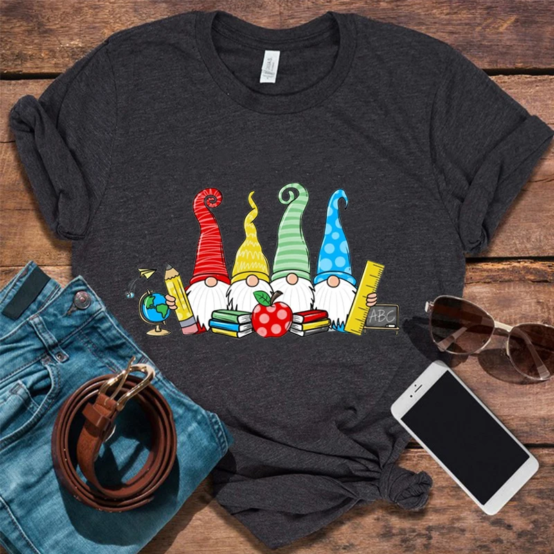 Gnome Teacher Shirt Gnome Teacher Shirt Back To School Shirts Cute Teacher Shirt Teacher Gift Ideas Gnomes Tshirt Women 
Gnome Teacher Shirt Gnome Teacher Shirt Back To School Shirts Cute Teacher Shirt Teacher Gift Ideas Gnomes Tshirt Women