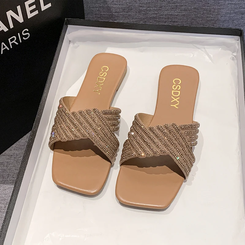 Women's Sandals Summer Slip On Shoes For Women Indoor Outdoor Slippers Summer Zapatos Mujeres Casual Flat Sandals Female
Women's Sandals Summer Slip On Shoes For Women Indoor Outdoor Slippers Summer Zapatos Mujeres Casual Flat Sandals Female