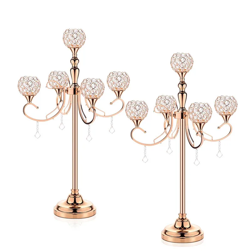 Cross-border wrought iron electroplating gold dobby crystal candlestick home party wedding hotel table center decoration ornamen
Cross-border wrought iron electroplating gold dobby crystal candlestick home party wedding hotel table center decoration ornamen