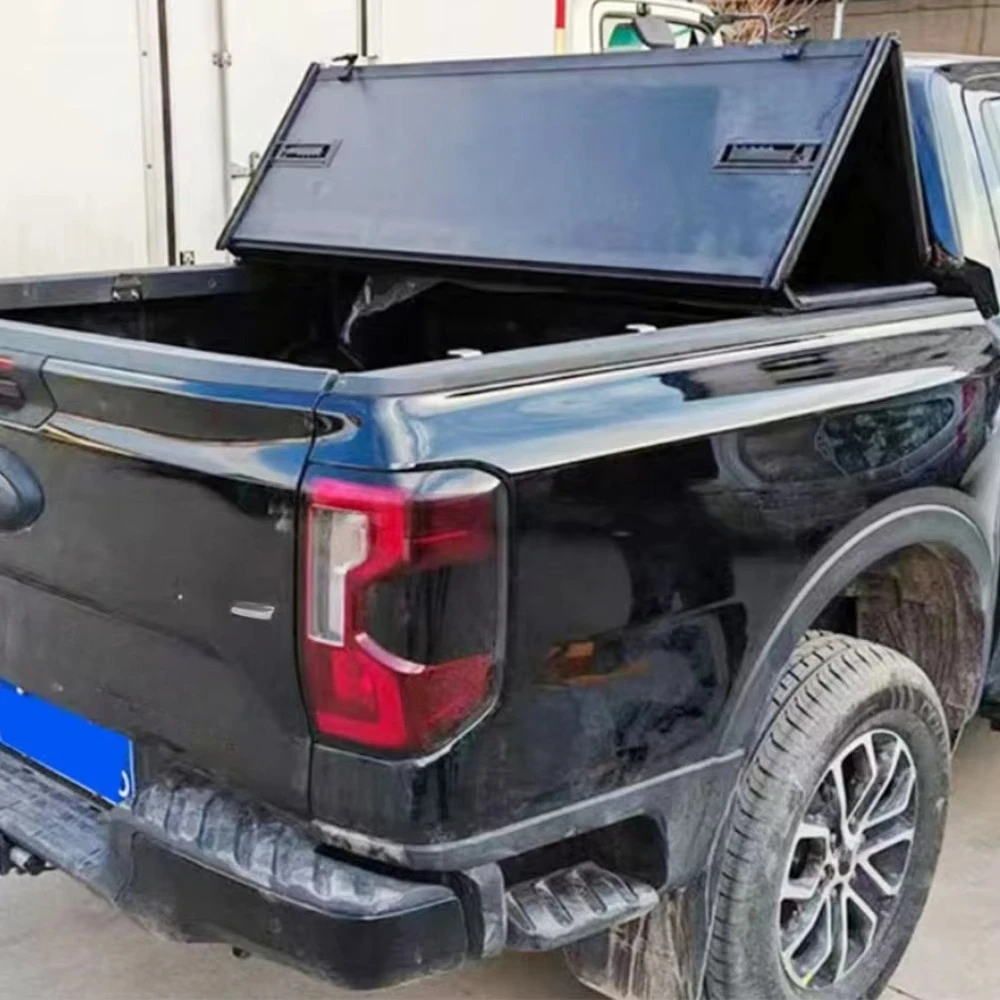 Off-Road 4x4 Aluminum Frame PP Tri-fold Manual Locking Canopy Cover Waterproof Tonneau Bed Shelter For Ford Ranger Black Lid
Off-Road 4x4 Aluminum Frame PP Tri-fold Manual Locking Canopy Cover Waterproof Tonneau Bed Shelter For Ford Ranger Black Lid