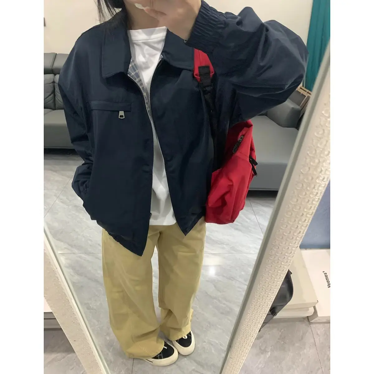 ex Loose Fit Plaid Flip Collar Jaet Heavy Du 250 Pou Dual Side Wear Autumn Winter Street Sle Neutral High Street
ex Loose Fit Plaid Flip Collar Jaet Heavy Du 250 Pou Dual Side Wear Autumn Winter Street Sle Neutral High Street