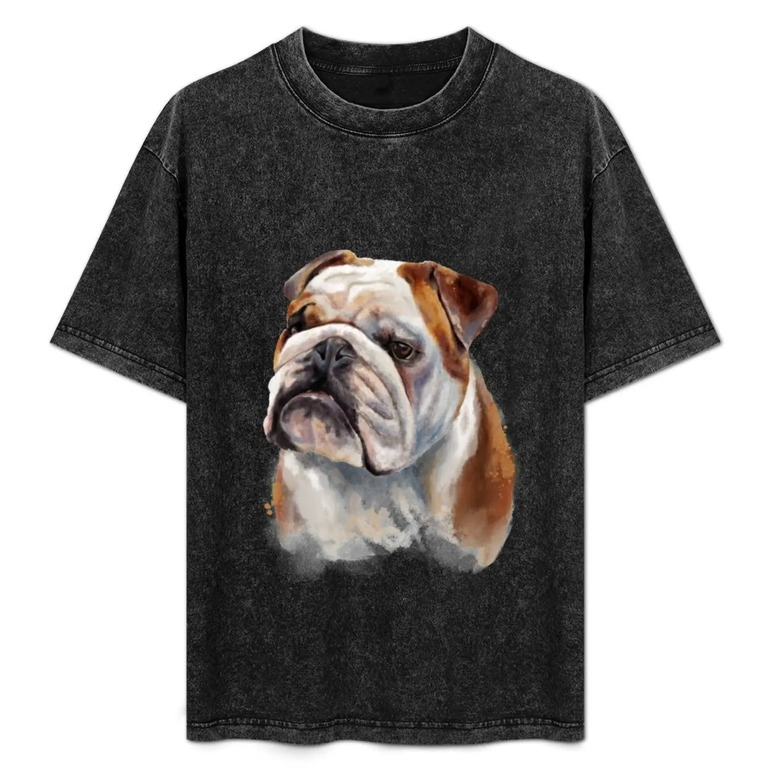 English bulldog watercolor painting T-Shirt Soft Anti-Shrink Cotton Tee
English bulldog watercolor painting T-Shirt Soft Anti-Shrink Cotton Tee