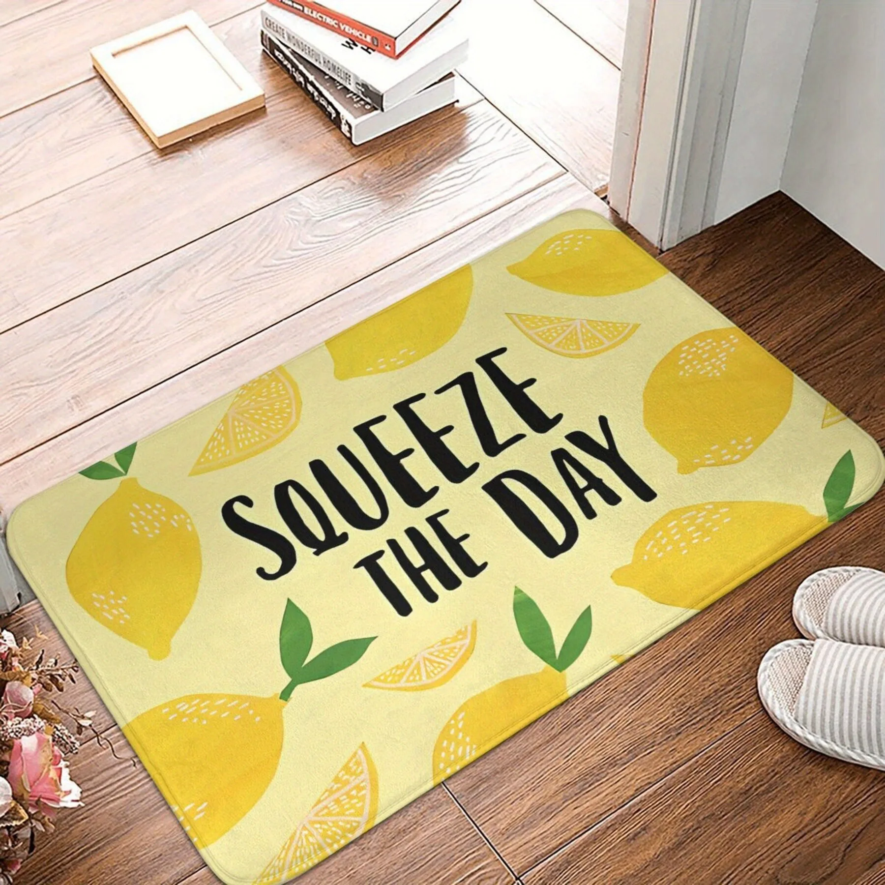 1PC Lemon Charactor pattern Door Mats Kitchen Rugs Non-Slip Pop design Bedroom Rugs Bath Mat Carpet for Home Sink Laundry Decor
1PC Lemon Charactor pattern Door Mats Kitchen Rugs Non-Slip Pop design Bedroom Rugs Bath Mat Carpet for Home Sink Laundry Decor