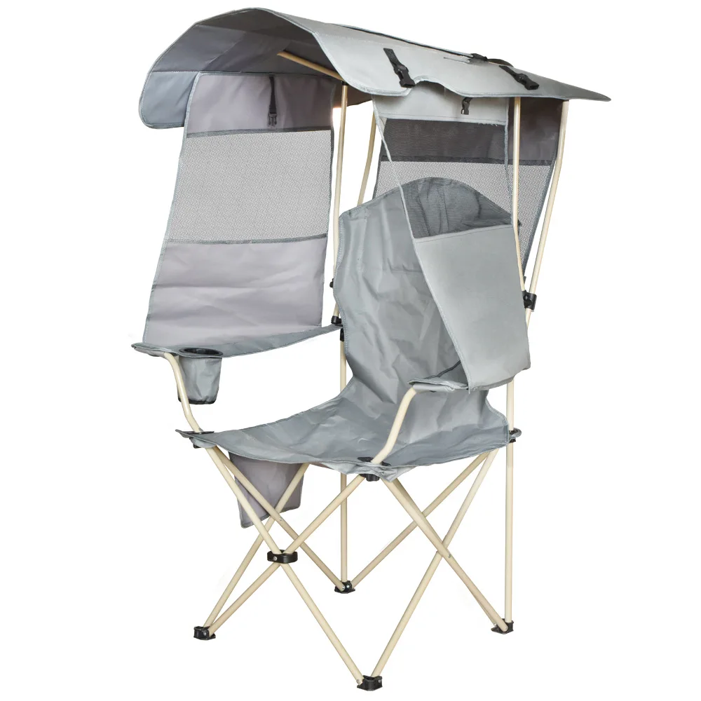 Portable Outdoor Folding Sunshade Chair Aluminum Frame Canopy Metal Armrest Camping Awning for Beach Leisure Foldable Fishing ك
Portable Outdoor Folding Sunshade Chair Aluminum Frame Canopy Metal Armrest Camping Awning for Beach Leisure Foldable Fishing ك