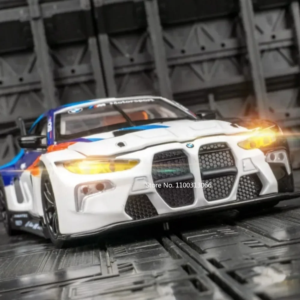 1:24 BMW M4 GT3 модель спортивного автомобиля, игрушки, литые из сплава, модели автомобилей, высокая модель, искусственный брикет, автомобиль, игрушки для мальчиков, подарки
1:24 BMW M4 GT3 модель спортивного автомобиля, игрушки, литые из сплава, модели автомобилей, высокая модель, искусственный брикет, автомобиль, игрушки для мальчиков, подарки